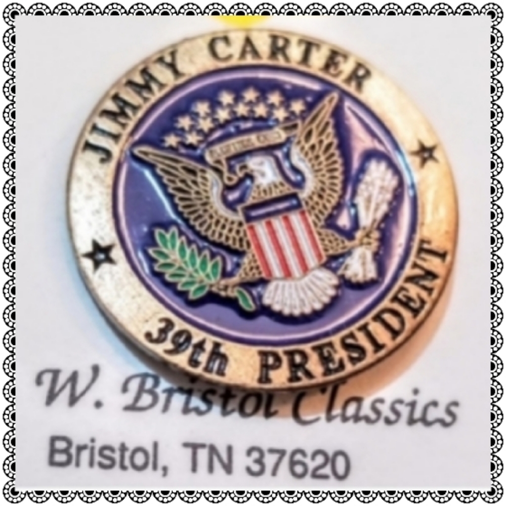 {LW Bristol} JIMMY CARTER Collector's Edition pin